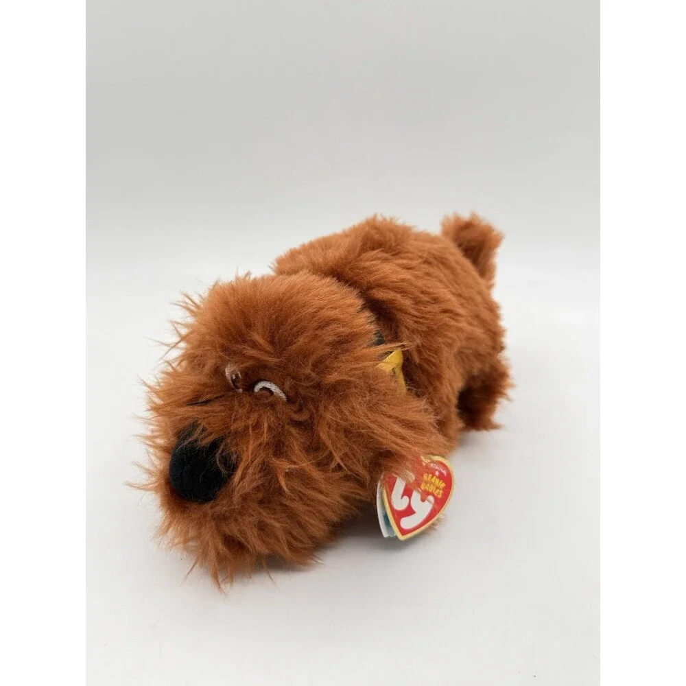 TY Beanie Babies Secret Life of Pets DUKE Brown Dog 9